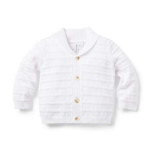 Janie & Jack | baby striped shawl collar cardigan